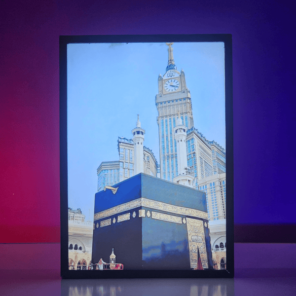 Khana Kaba Backlit Frame