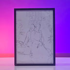 GTA VI Backlit Frame — Gaming Setup Wall Decor Pakistan 2026