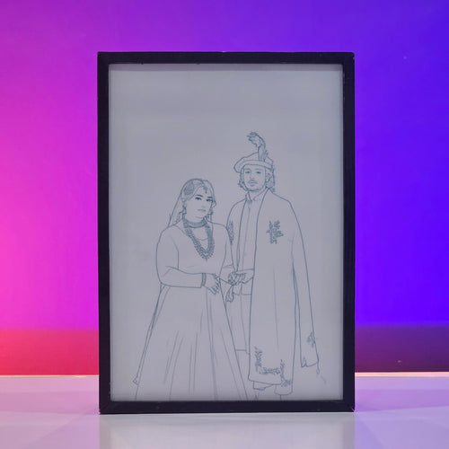 Custom Backlit Personalised LED Frame