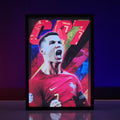 Ronaldo CR7 Backlit Frame