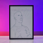 Ronaldo CR7 Backlit Frame