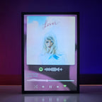 Taylor Swift Poster Backlit – Music LED Light Frame Pakistan