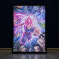 Goku Dragon Ball Z Backlit Frame – LED Anime Wall Art