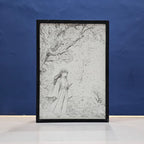 Sakura Mist Backlit Frame – LED Anime Wall Art