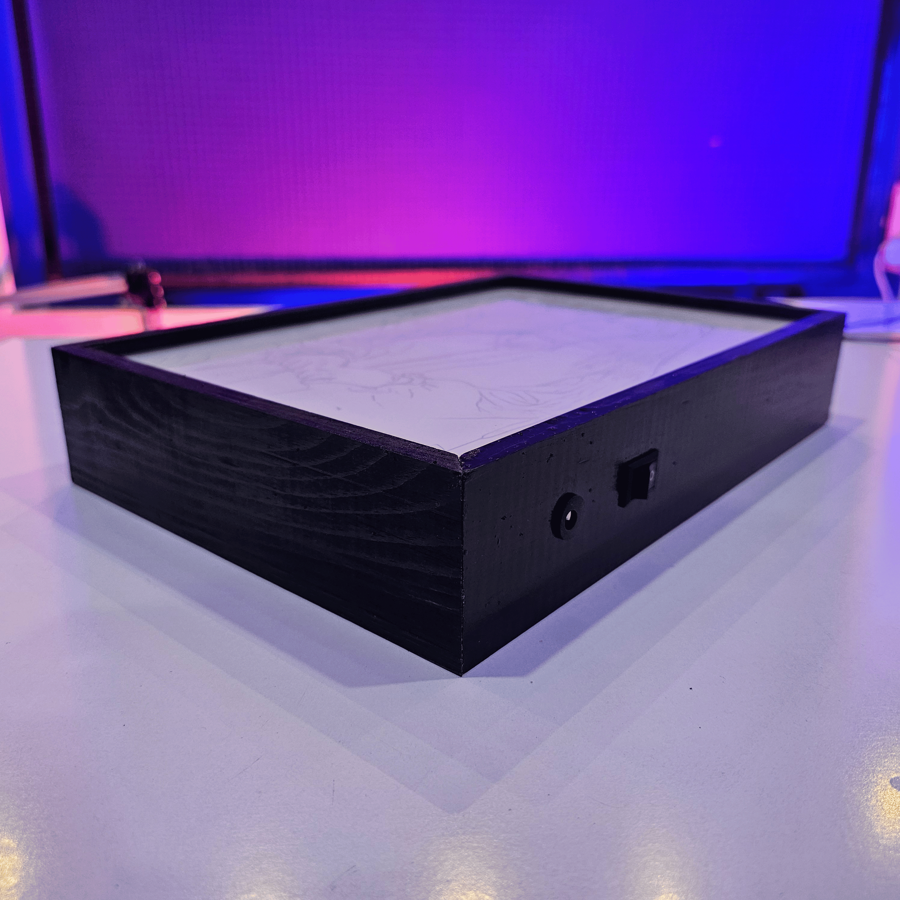 Khana Kaba Backlit Frame