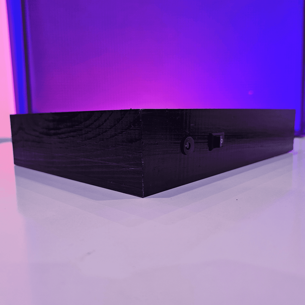 Dodge Challenger Poster backlit