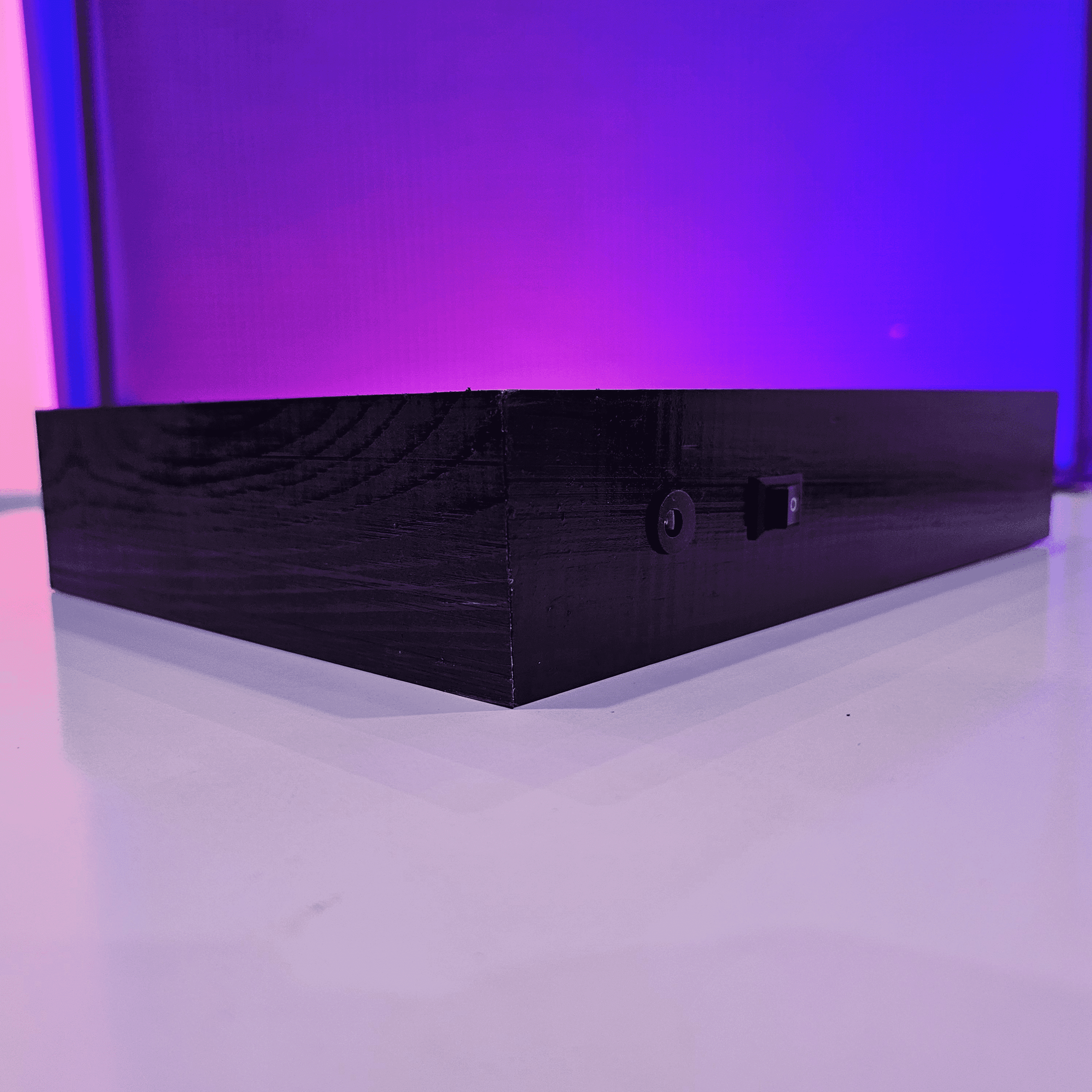 Dodge Challenger Poster backlit