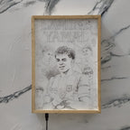 Lamine Yamal Backlit Frame