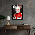 Marlboro Racer White Mask mockup