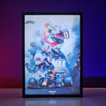 Max Verstappen F1 LED frame wall decor in Pakistan