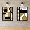 Abstract Wall Art nordic style - 2 pannel