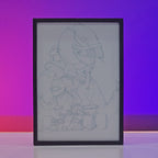 Max Verstappen F1 Poster backlit