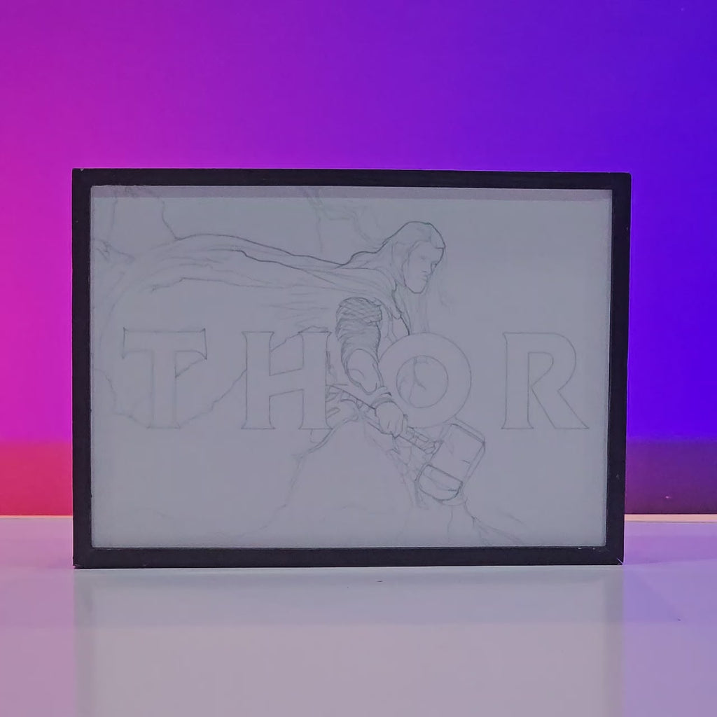 Thor Movies Backlit Frame – LED Movies Wall Art