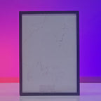 Red Dead Redemption 2 Backlit Frame — Gaming Room Decor Pakistan
