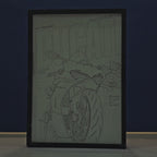 Ducati Panigale V4 Backlit Frame – LED Bikes Wall Art