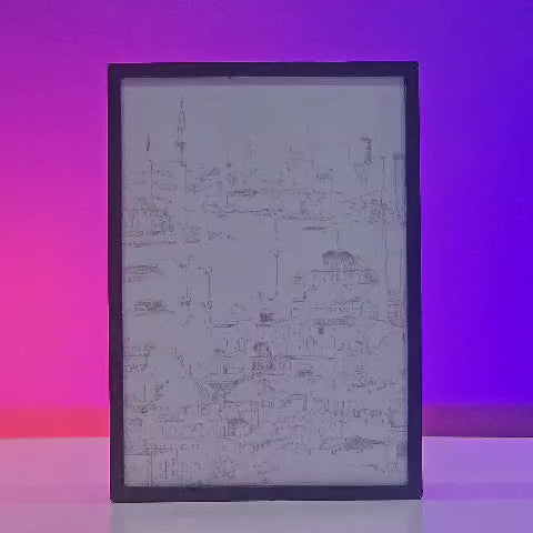 Turkish Mosque Backlit Frame